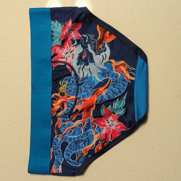 Skull & Bones Blue Dragon Brief - Picture 2 of 2